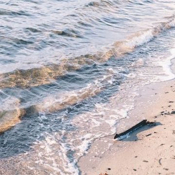 Bølger på strand